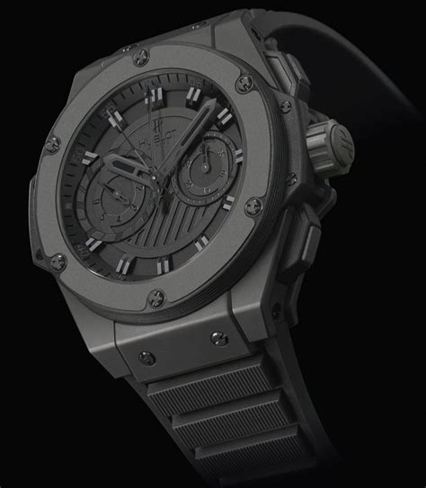 Hublot king all black review